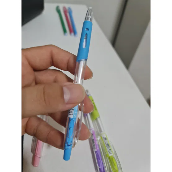 ปากกาลูกลื่น Maples MP919 หมึกน้ำเงิน 0.5มม  1 แท่ง