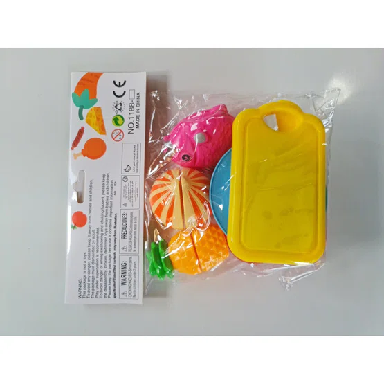 ชุดอาหาร ผลไม้ จำลองรหัส BL440167   1ชุด 8 ชิ้น