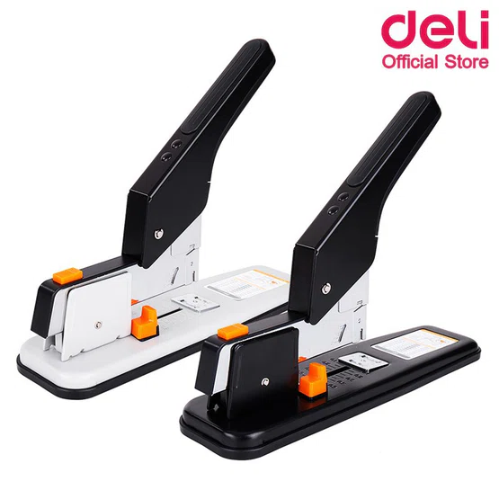 Deli 0399 Heavy Duty Stapler เครื่องเย็บกระดาษ 210 หน้า (คละสี 1 เครื่อง)