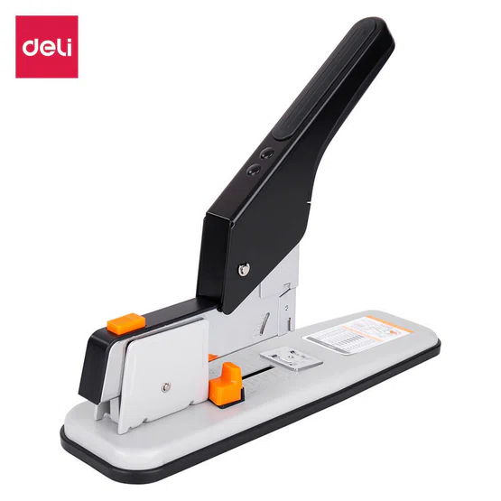 Deli 0399 Heavy Duty Stapler เครื่องเย็บกระดาษ 210 หน้า (คละสี 1 เครื่อง)