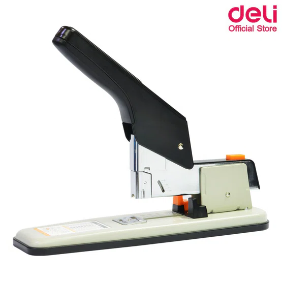 Deli 0399 Heavy Duty Stapler เครื่องเย็บกระดาษ 210 หน้า (คละสี 1 เครื่อง)