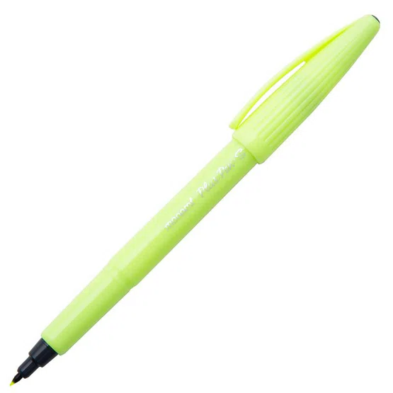 ปากกาสีน้ำ 0.4 มม. เหลืองนีออน โมนามิ Plus Pen-S